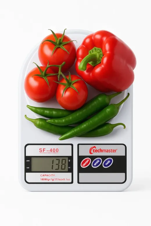 kontaktek 50068 Dijital Hassas 10 Kg Mutfak Terazisi Tartısı Lcd Ekranlı