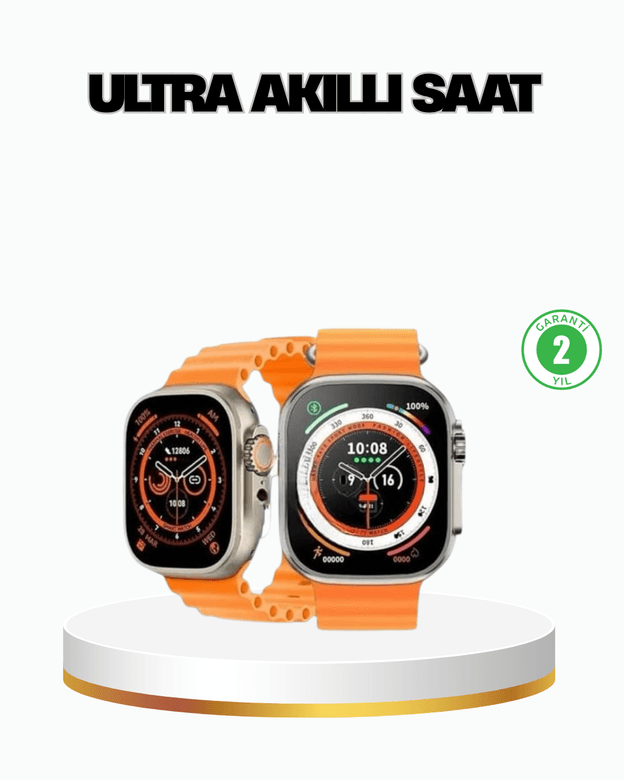 Kordonlu Akıllı Saat – Sesli Görüşme, GPS, Nabız ve Uyku Takibi