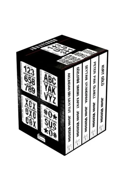 Koridor Yayıncılık TYC00694895899 John Verdon Polisiye Seti (Kutulu 5 Kitap)