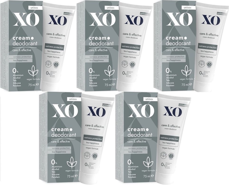 Krem Deodorant 75ML Unisex Care & Effective Parfümlü (5 Li Set)