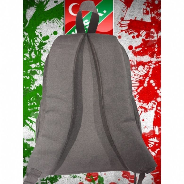 KSK 52532 Yeşil Kırmızı Beyaz Armalı Sırt Çantası Büyük