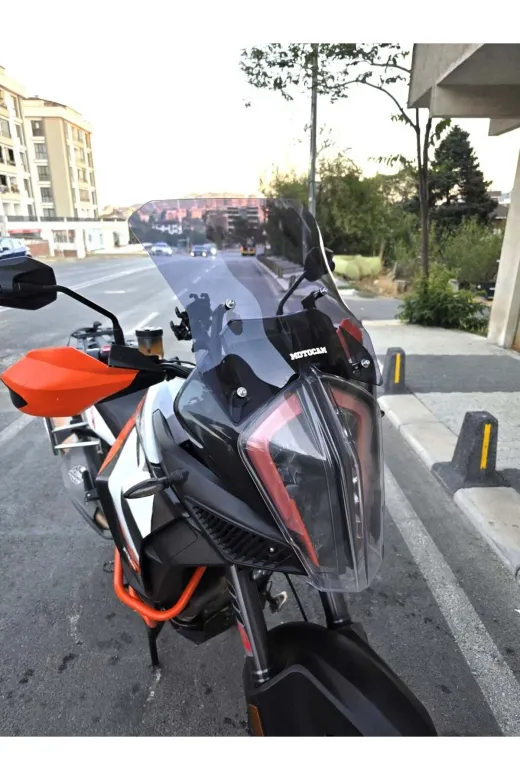 KTM 1290 Super Adventure Ön Cam 2017-2020 Model 43cm Füme Renkli 4mm