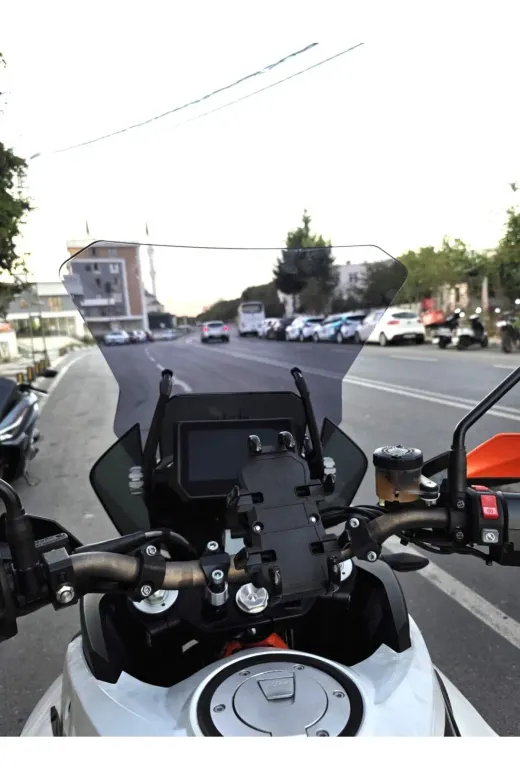 KTM 1290 Super Adventure Ön Cam 2017-2020 Model 43cm Füme Renkli 4mm