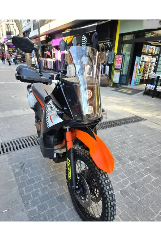KTM 950-990 Adventure KİT RALLY Ön Cam 2006-2013 Model 51cm Tam Şeffaf Renkli 4mm
