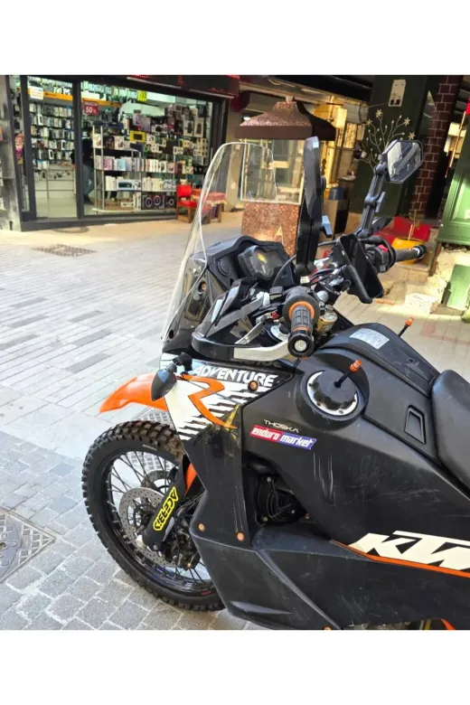KTM 950-990 Adventure KİT RALLY Ön Cam 2006-2013 Model 51cm Tam Şeffaf Renkli 4mm