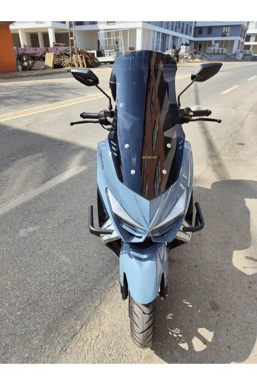 Küba Chia 125 Ön Cam 2023-2026 Model 75cm Siyah Renkli 4mm UZUN