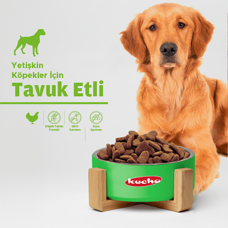 Kucho köp46405551 Adult Dog Tavuklu Yetişkin Köpek Maması 100 Gr X 5 Adet