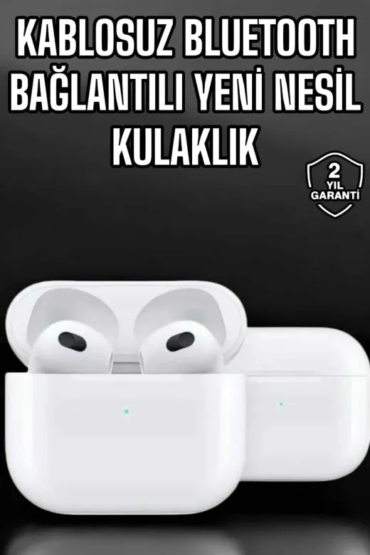 KÜÇÜK HAZİNE MEYTDUCZ3NESİL3 Mey İthalat® Bluetooth Kulaklık 3.nesil Kablosuz Uzun Pil Ömrü Dokunmatik Kontrol