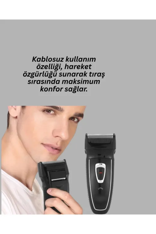 KÜÇÜK HAZİNE MEYTDXUCZHK900TIRAŞMMM-3 Mey İthalat® Erkekler İçin Folyo Başlıklı Tıraş Makinesi