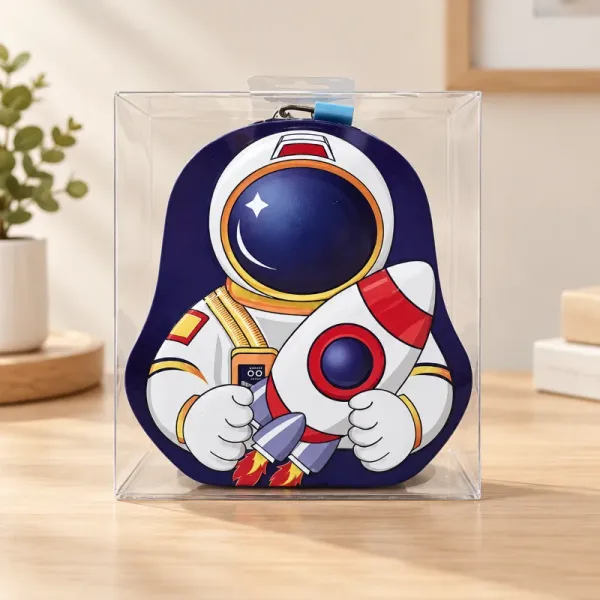Kulplu Metal Astronot Kumbara