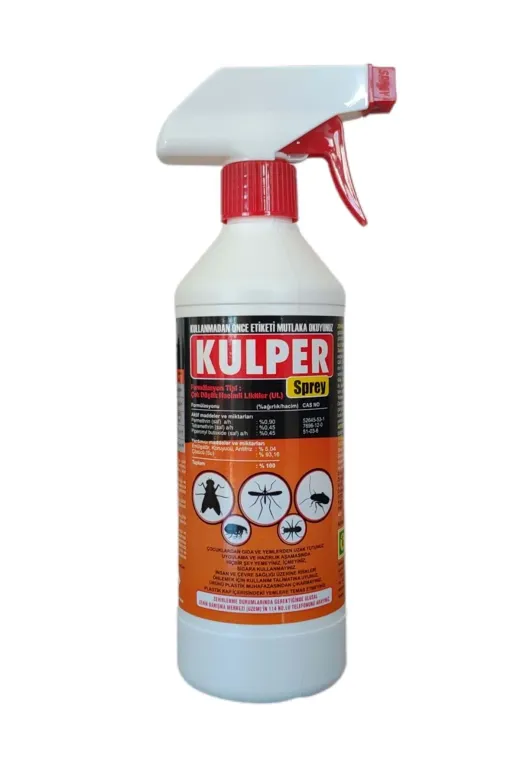 Külsan HM000810 Kulper Kullanıma Hazır Haşere Öldürücü Sprey | 500 Ml