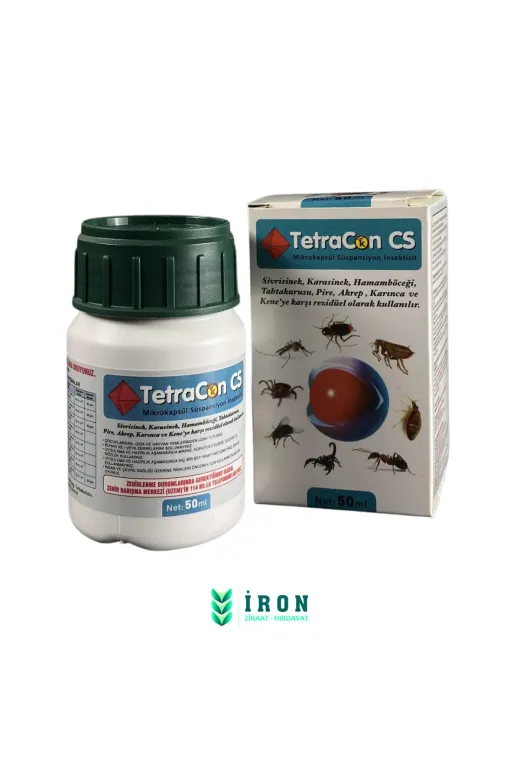 Kulsan İlaç TYCG6V76HN169280574778060 Tetracon Cs 50Ml Sinek Karınca Bit Pire Kene Hamamböceği Ilacı Pire,kene,akrep