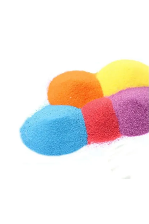kum-boyama-kumu-500gr Pembe Renk Kum Boyama Kumu, Quillingseti Aktivite Kumu, Oyun Kumu, Dekoratif Renkli Kum 500Gr