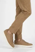 Kum Nubuk Hakiki Deri (Büyük Numara) Erkek Casual Ayakkabı