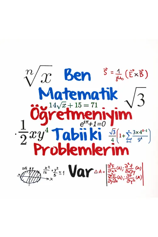 Kupaland ogrtmne Matematik Öğretmeni Öğretmenler Günü Hediyesi Beyaz Kupa Bardak
