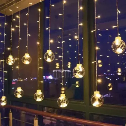 Küre Toplu Perde Led Işık Mz6200-245