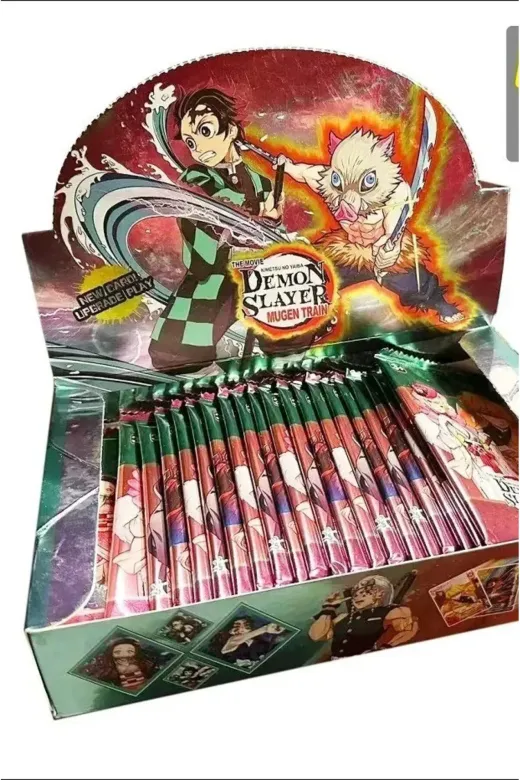 kürkçü 8511203 New Flash Demon Slayer English Trading Card Tcg