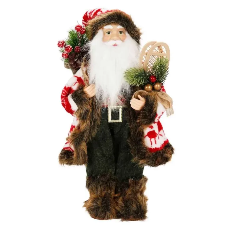 Kürklü Dekoratif Biblo 41 cm