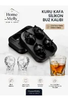 Kuru Kafa Model Buzluk Kalıbı - Silikon Buz Kalıbı