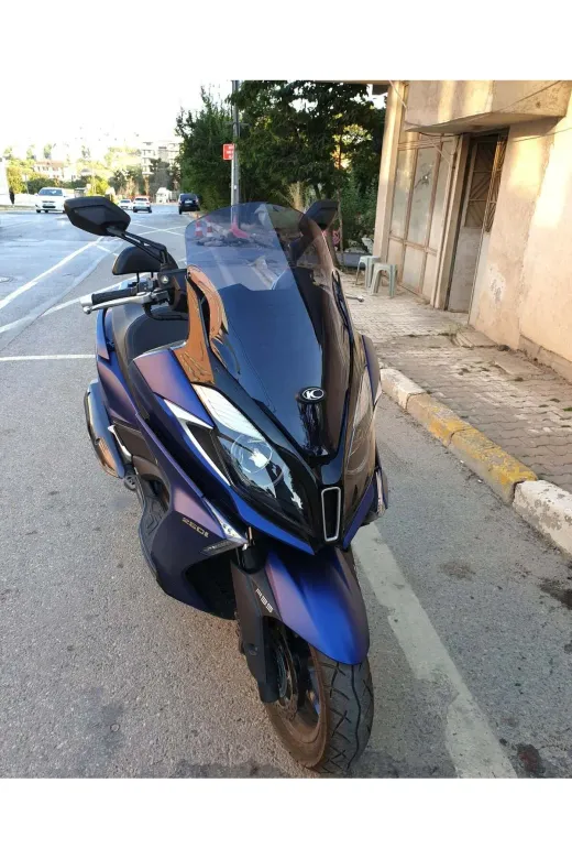 Kymco Downtown 250i Ön Cam 2016-2026-2026 Model 61cm Füme Renkli 4mm ORİJİNAL BOYLU