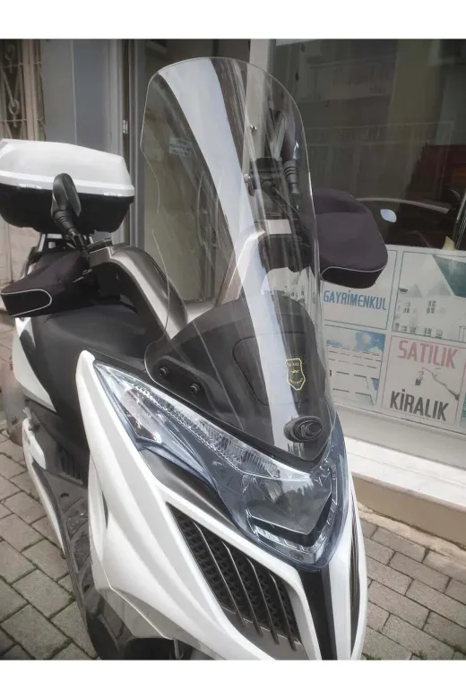 Kymco G Dink 150 Ön Cam 2013 Model 66cm Şeffaf Renkli 4mm