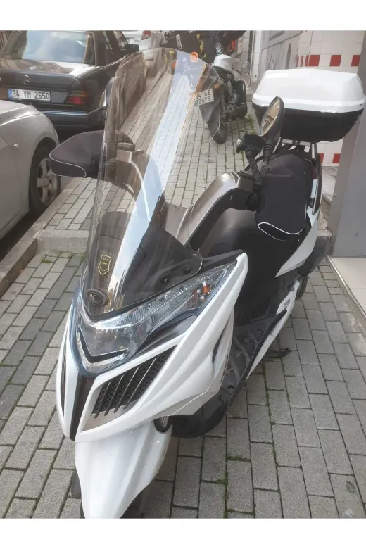 Kymco G Dink 150 Ön Cam 2013 Model 66cm Şeffaf Renkli 4mm