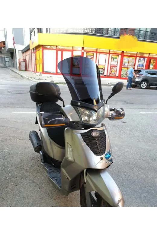 Kymco People S 200 Ön Cam 2011 Model 48cm Siyah Renkli 4mm UZUN