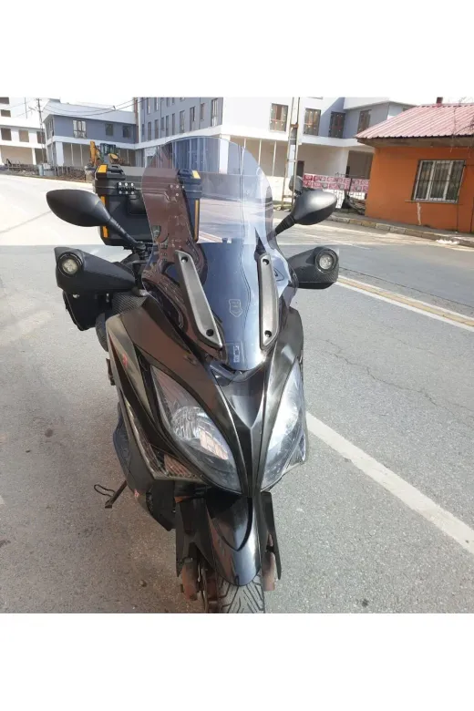 Kymco Xciting 250 R Ön Cam 2010-2011 Model 72cm Füme Renkli 4mm UZUN