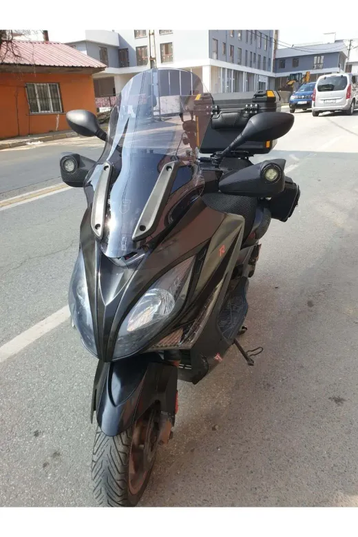 Kymco Xciting 250 R Ön Cam 2010-2011 Model 72cm Füme Renkli 4mm UZUN