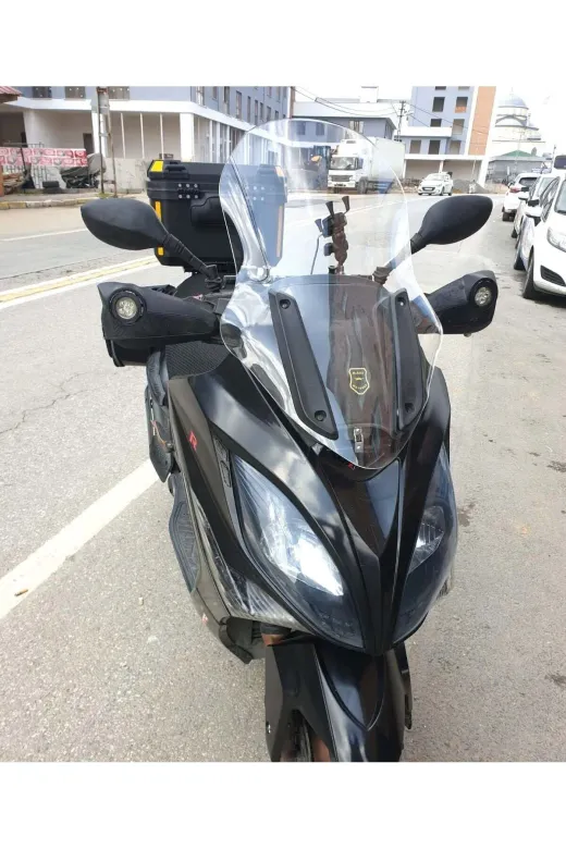 Kymco Xciting 400 İ Ön Cam 2008-2017 Model 72cm Şeffaf Renkli 4mm UZUN