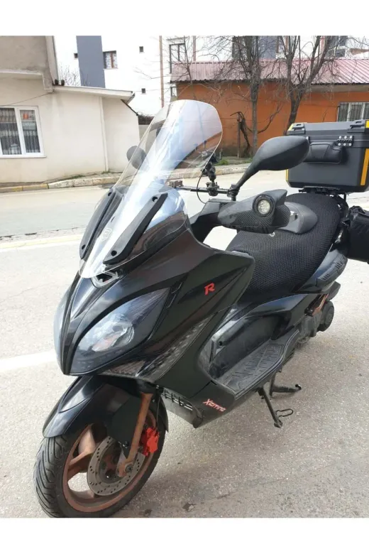 Kymco Xciting 400 İ Ön Cam 2008-2017 Model 72cm Şeffaf Renkli 4mm UZUN