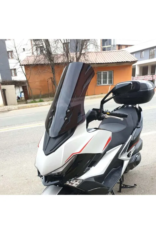 Kymco Xciting VS 400 Ön Cam 2023-2026 Model 66cm Siyah Renkli 4mm