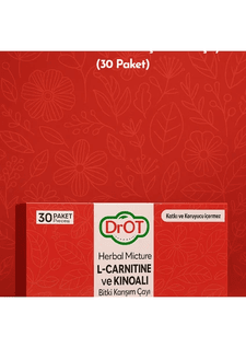 L-Carnitine & Kinoa Karışımlı Bitki Çayı (30 Paket)