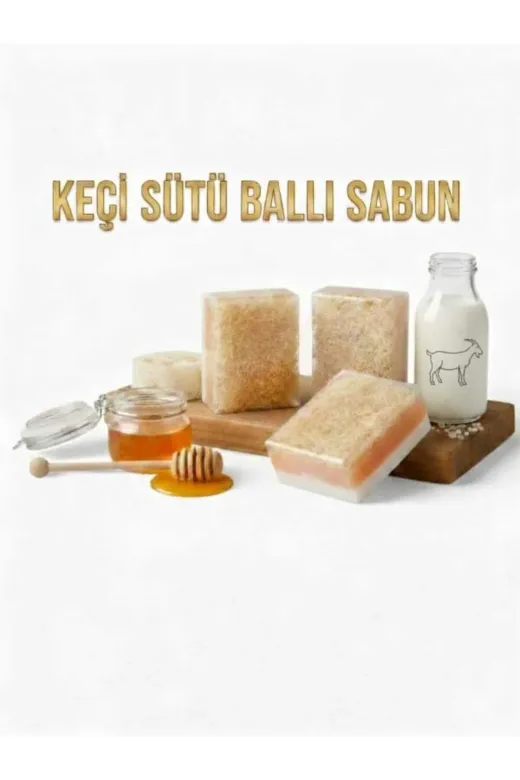 Labella 102544 Doğal Kabak Lifli Keçi Sütü & Bal Sabunu - Arındırıcı Ve Nemlendirici El Yapımı Sabun 120 Gr