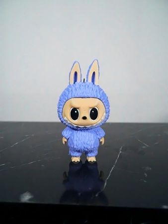 Labubu Anahtarlık Lila Renk Figür 13 cm Kaliteli