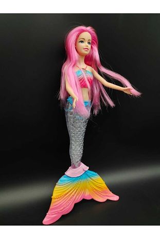 Latest w03HXdbyKR Işıklı Sesli Gökkuşağı Deniz Kızı Oyuncak Model Bebek