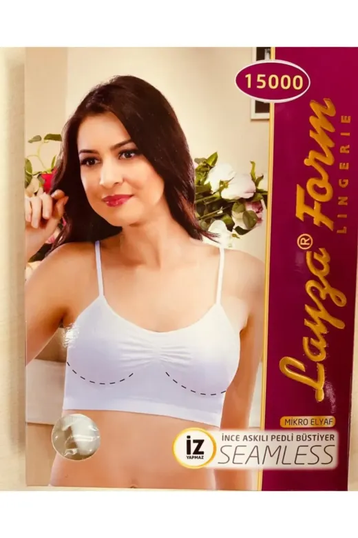 Layza Form TYC143219E74F3FA00 İnce Askili Pedli Büstiyer