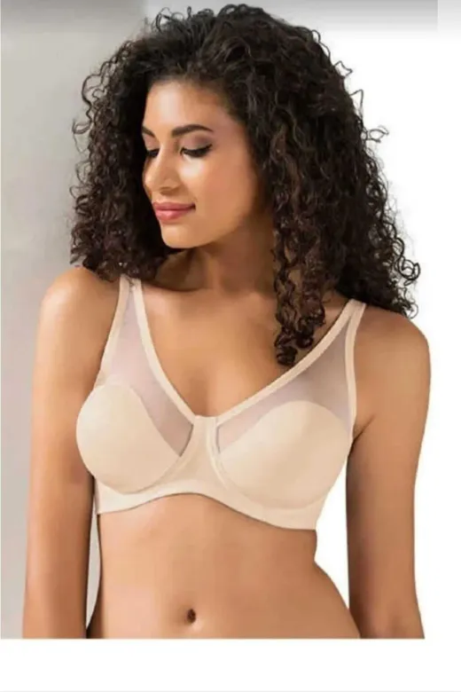 Le Jardin 9200-Ten 9200 Soft Cup Tül Toparlayici Sütyen Tekli
