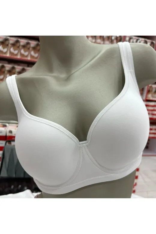 Le Jardin 9720 BEYAZ ANI LJ Yeni Ürün 9720 Amanda Toparlayıcı Ultra Soft (Büyük Beden) Sütyen