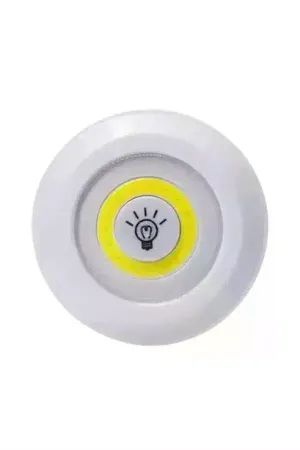 Led Lamba 3'lü Uzaktan Kumandalı Yapışkanlı
