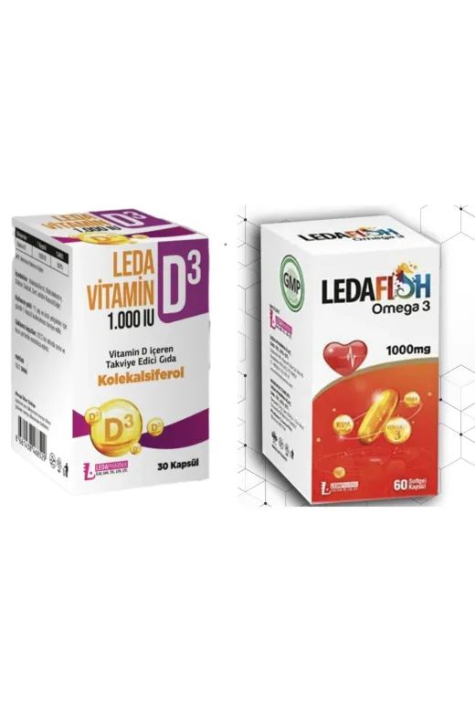 ledafarma 9999 Pharma Vitamin D3 1000'ıu