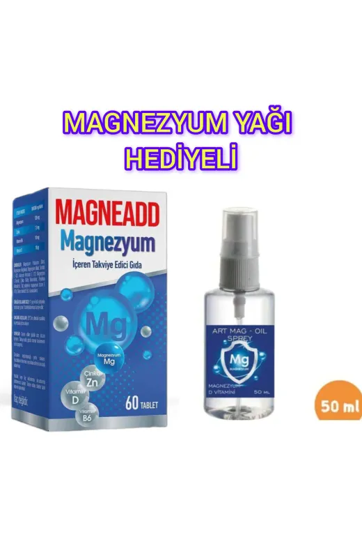 LedaPharma magne60 Magneaadd Magnezyum Complex 60 Tb