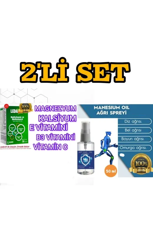 LedaPharma mgt31 Leda Megnezyum 30 Tb / Magnezyum Yaği