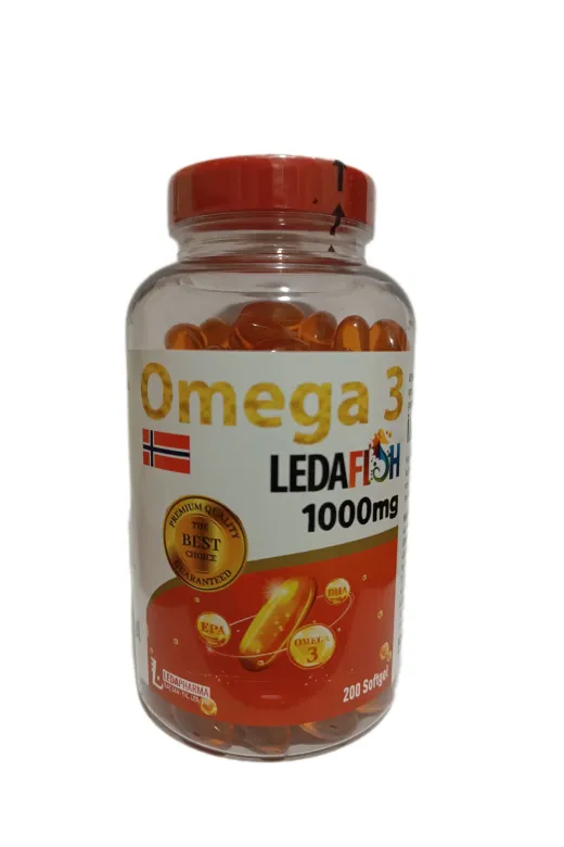 LedaPharma omeg200 Omega 3 200 Kp Soft Jel