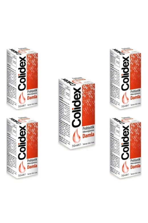 LedaPharma u-LDPHRM_CLDXPROBYTK7_05 Colidex Probiyotik Damla 7Ml X5 Adet