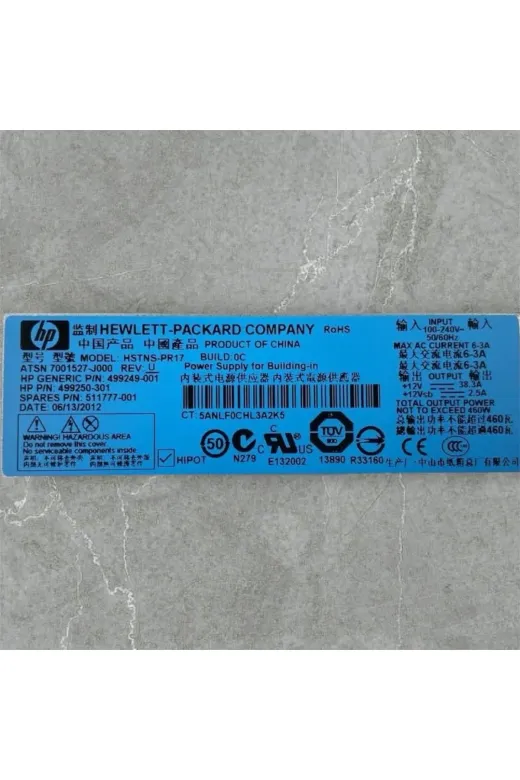 Leddekor hstns-pr17 12 Volt 38 Amper 460 Watt Adaptör Güç Kaynağı