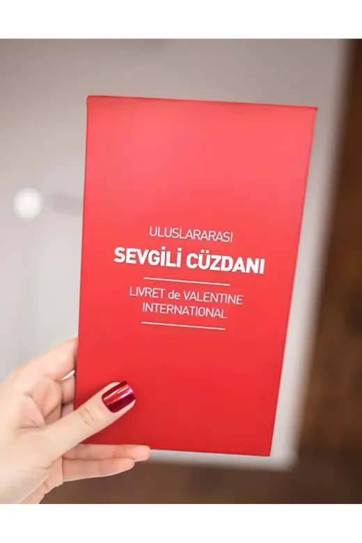 lenostra Sevgili-Cuzdani Uluslararası Sevgili Cüzdanı - Sevgiliye Romantik Hediye