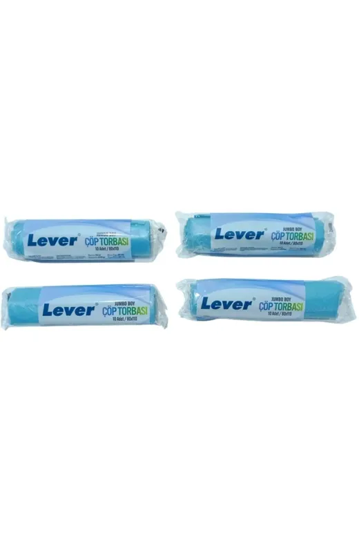 Lever Home 8680617520133 Lever Jumbo Boy Çöp Torbası 80*110