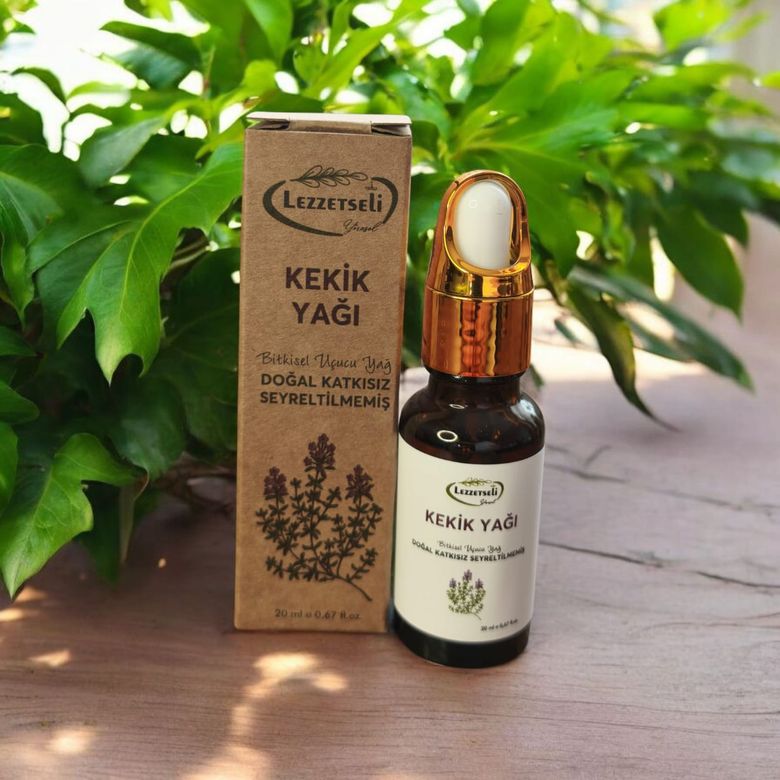 Lezzetseli Yöresel KEKİK YAĞI Doğal Kekik Uçucu Yaği (20 Ml)