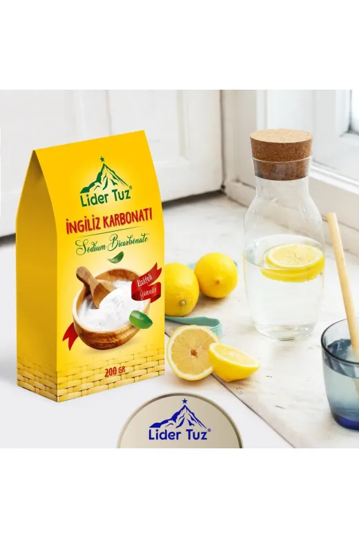 lider tuz TYCR0069WN171188706995658 Ingiliz Karbonatı 200 Gr Paket ""